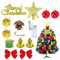 13 piccole scatole regalo per albero di Natale a LED, mini decorazioni per albero di Natale, mini decorazioni per albero di Natale