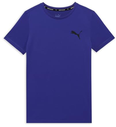 Puma Active Small Logo Tee B, Jungen T-Shirts, Lapis Lazuli, 140-586980