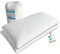VALENTIA MEDICAL Oreiller Memoire Forme 70 cm Lot de 2 - Oreiller Ergonomique Cervical - Housse Lavable et déhoussable + Coussin Orthopédique + Coussin Memoire Forme