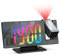 OQIMAX Projektionswecker, 7,8 RGB Wecker Digital mit Projektion 180 °, Spiegelwecker mit Temperaturanzeige, Digitaluhr mit Snooze, Datum, 3 Helligkeit, 12/24H Anzeige, für Schlafzimmer Büro