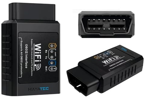 Hayatec Mini OBD2 WIFI ELM327 CAR Scanner For iPhone IOS Android Auto OBDII OBD 2 ODB II ELM 327 V1.5 WIFI Universal Auto Vehicle Code Reader Diagnostic Tool