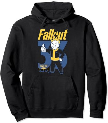 Fallout TV Series 33 Vault Boy Pose Felpa con Cappuccio
