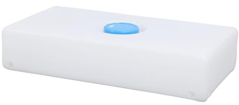 KIMISS Réservoir d'eau pour Camping-Car de 8 Gallons, Matériau LLDPE Résistant aux Fuites et Durable pour l'eau Potable Quotidienne avec Entrée d'eau de 85 Mm