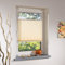 Liedeco® Plissee verspannt mit Klemmträger; 95 x 130 cm Ecru (beige) (BxH); lichtdurchlässig Blickdicht stufenlos verstellbar; leichte Montage ohne Bohren; Klemmen am Fenster; Sonnenschutz