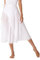 Sxiwei Ballett Wickelrock Damen Chiffon Midi Tanz Röcke Hohe Taille Lange Swing Ballettrock in A-Linie Tango Jazz Kostüm Weiß Einheitsgröße