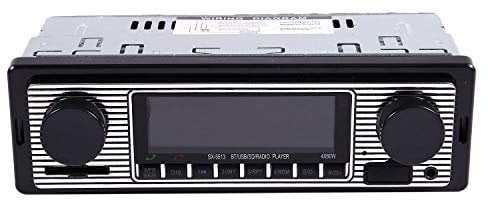 Chavisenty Bluetooth Vintage Car Radio MP3 Player Stereo USB AUX Classic Car Stereo Audio