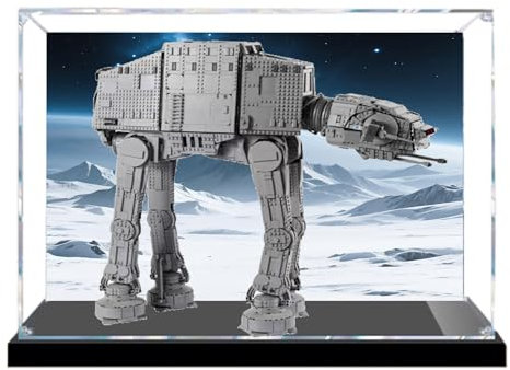 Acryl-Vitrine für Lego 75313 at-at All-Terrain gepanzerte Walker Castle, staubdichte Box, transparente Displaybox, Aufbewahrungsbox (nur Box)