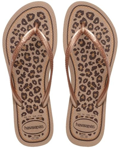 Havaianas Zehentrenner Damen Slim Logo Metallic