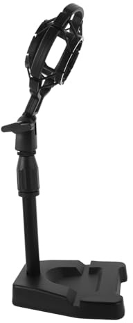 Abaodam Rotating Holder Microphone Mount Clamp Low Profile Mic Arm for Home Studio Desk Podcast