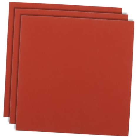 BATHVEVE 3stücke Hochtemperaturbeständiges Vibrationsdämpfendes Gummipresskissen Wärmeisolierendes Transferpressmatten Gleichmäßigen Druck Beim Heat Transfer Printing