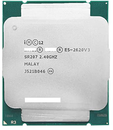 E5 2620 V3 2620V3 E5-2620V3 Prozessor 2,4 GHz 6 c 85 W Sockel LGA 2011-3 CPU Geeignetes X99 Motherboard