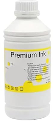 CbErFVK 500ml Ink Bottle T47A1 T46A1 Pigment Ink Compatible With SureColor SC P700 P704 P706 P708 P900 P904 P906 P908 Printer Refill(500ML-pigment-Y)