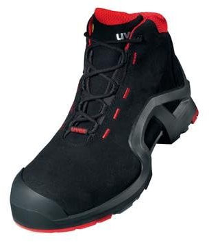 8517 Sicherheitsstiefel, schw/rot S3 PUR W12, Gr.48