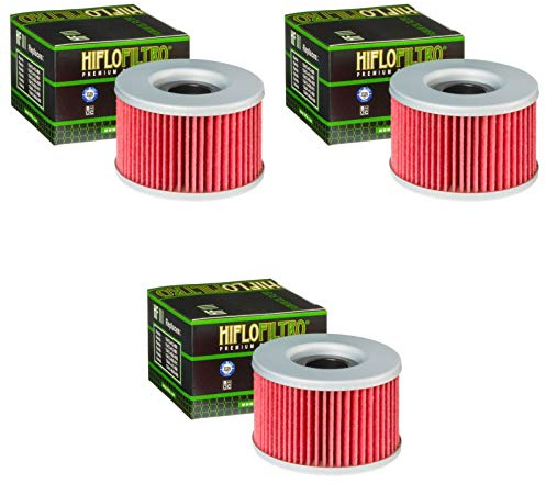 Hiflo 3x Ölfilter CX 500 C Custom 1982-1984 HF111