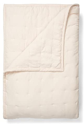 ESSENZA Tagesdecke Ruth Cream, 270x265 cm - 70% Polyester (recycelt), 30% Polyester - Uni
