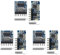 QIACHIP rx480e Radio 433mhz RF Transmitter Module Senza Fili Trasmettitore e Ricevitore Modulo Wireless 4 Canali con Antenna per Telecomando Arduino