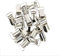 FSSTUD 20 Stück Metall Hosenträger Clips Schnuller Clips Schnullerkettenclips Strumpfhalter Clips 15mm