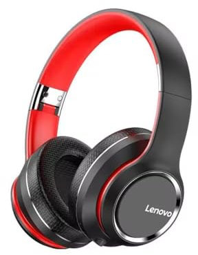 Lenovo Écouteurs Bluetooth HD200 - Rouge