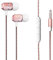 Xiaomi Redmi Note 9 Pro - Headphone with Microphone and Remote High Definition Earphones [Noise Isolating] Earbuds Ultra [Bass Driven] Clear Stereo Sound For Xiaomi Redmi Note 9 Pro (ROSE GOLD)