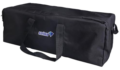 Azarxis wasserdichte Aufbewahrungstasche mit Tragegriffen, Große Tragetasche für Garten, Weekender Sporttasche für Reisen Sport Gym Urlaub (Schwarz - 100L)