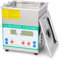stonylab Ultrasonic Cleaner, Professional All-purpose Stainless Steel Ultrasonic Cleaner with Digital Display Timer and Heat Control for Laboratory 220V, 1.3L