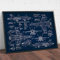 Air Force Flugzeug F18 Hornet Patent Druckt Flugzeug Poster Kampfjet Blaupause Pilot Kunst Leinwand Gemälde Bild 70x80cm (28x32in) Rahmenlos