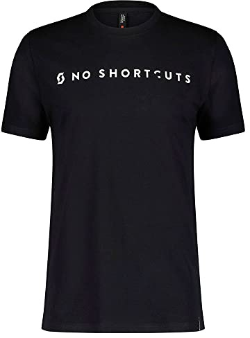 SCOTT T-Shirt No Shortcuts Schwarz Gr. L