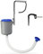 Bestlivings Skimmer de superficie de piscina para limpieza de piscinas, incluye 2 adaptadores de conexión para piscinas con anillo de aire y marco de tubo de acero, sistema de filtro a partir de 2006