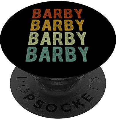 Barby Stadt Retro Vintage PopSockets mit austauschbarem PopGrip
