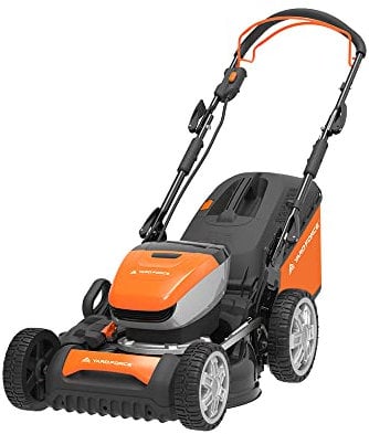 Yard Force 40V 46cm Self-Propelled Cordless Lawnmower with 4AH Lithium-ion Battery & Quick Charger LM G46E - GR 40 Range, LM G46E-UK