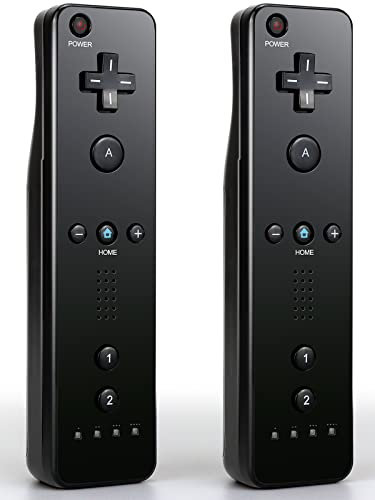 Bameca Wii Controller 2 Pack, Wii Remote Controller per Wii e Wii U