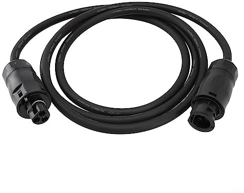 Wechselrichter Adapter Anschlusskabel Wechselrichter Netzkabel mit BC01 Buchse auf Verlängerungsadapter Inverter Gummikabel 2 Meter