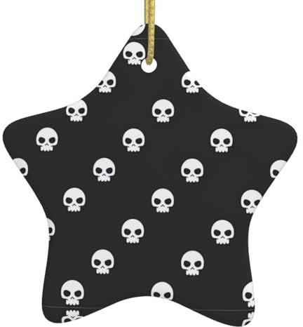 Weihnachtskugeln Christbaumschmuck Christbaumschmuck Weihnachtsschmuck Totenkopf