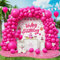 Palloncini Rosa, 143 Pezzi Dimensioni Diverse Rosa Fucsia Opachi Arco Palloncini Kit per Ragazze Donne Festa di Compleanno Matrimonio Bridal Baby Shower Fidanzamento Anniversario San Valentino Decors