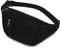Bauchtasche Gürteltasche Hüfttasche Sport für Damen Herren Wasserdicht Bauchtasche Doggy Bag Outdoor Groß Handytasche Umhängetasche Camping Wandern Fitness Fahrrad Running (Schwarz)