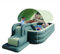 2.1/2.6/3.1m großer aufblasbarer Swimmingpool mit Überdachung, aufblasbarer Pool for Kinder & Erwachsene, Kinderpool mit Sonnenschutz, aufblasbarer Pool for Garten, Garten mit aufblasbarer Rutsche(Siz