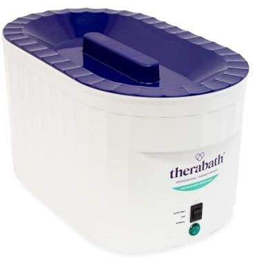 Stock-Fachmann® Therabath Pro TB10 Paraffinbad Wachsbad Wärmetherapie Für Hände Füße Behandlung von Muskelschmerzen Arthritis Durchblutungsfördernd Versorgt Die Haut Mit Feuchtigkeit