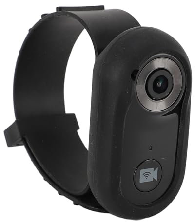 Pet Collar Camera, 1080P HD 2.4G Wireless Dog Cat Wearable Video Recorder Small Action Camera with Neck Strap, HD Quality Images, Wireless Connectivity, 128GB Storage Support