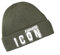 SHEMINES DSQUARED2S Icons Herren-Strickmütze, Winter-Thermomütze, warm, weich, dehnbar, Strickmützen, Mützen für Herren, Outdoor, armee-grün, Einheitsgröße