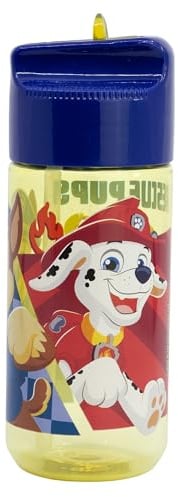Stor Paw Patrol Trinkflasche 430ml Ecozen - Kinder Auslaufsicher BPA-Frei für Schule Sport Ausflüge Wiederverwendbar