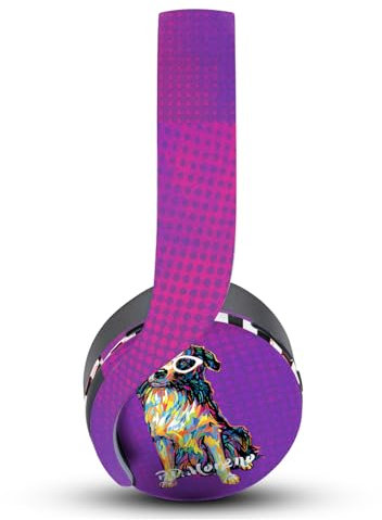 Head Case Designs Offizielle P.D. Moreno Border Collie Tiere II Vinyl Haut Aufkleber Abziehbild Abdeckung kompatibel mit Sony PlayStation PS Pulse 3D Headset