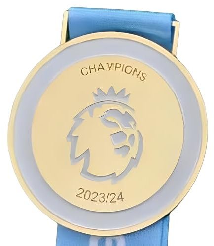 MIAOWR 2023-2024 Premier Champions Medaillen Fußball League Souvenirs Und Sammlerstücke Geschenke Für Fans