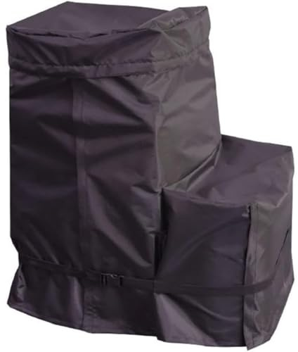 Durable 420D Oxford Fabric Pool Pump Cover Sand Filter System Dust Cover for 3,596.6 cm Pool Filter Pump Wetterfester Schutz Schwarz 1 Pack