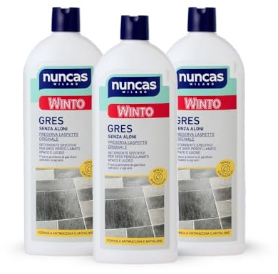 Nuncas Winto Gres Detergente Pavimenti in Gres - Multipack 3 x 1000 ml