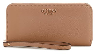 GUESS Geldbörse Amorette SLG Zip Around Wallet Beige Taupe