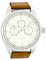 Oozoo Herrenuhr mit Lederband 52 MM Champagner/Cognac C8596