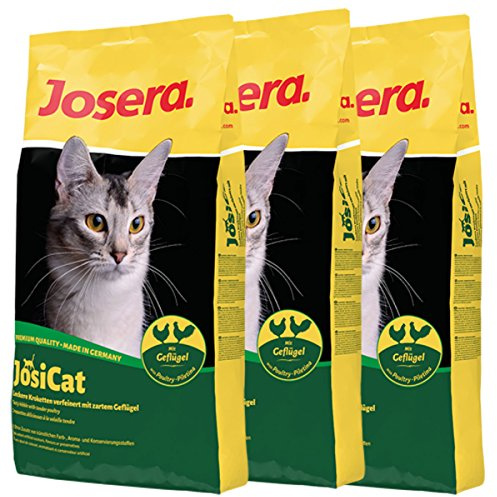 3 x 10 kg Josera JosiCat Geflügel