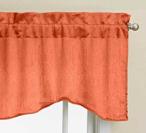 Lothringen Home Fashions Aurora isoliert gewelltem Querbehang, Spice, 139,7 x 40,6 cm