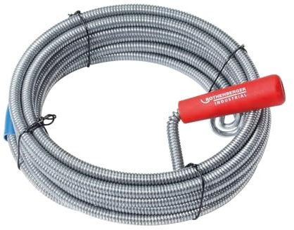 ROTHENBERGER SONDA 3 mt Ø 6 STURALAVANDINI A MOLLA LAVANDINO SCARICO WATER WC