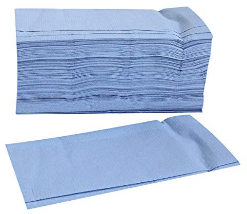 3150x Hygoclean Papierhandtücher, Handtuchpapier 2-lagig in weiß, Größe: 25x 23 cm, Papiertücher für Spender, Recyclingpapier mit V/ZZ-Falzung, Falthandtücher recycelt, Handpapier, Einweghandtücher